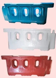 Plastic road Barriers1